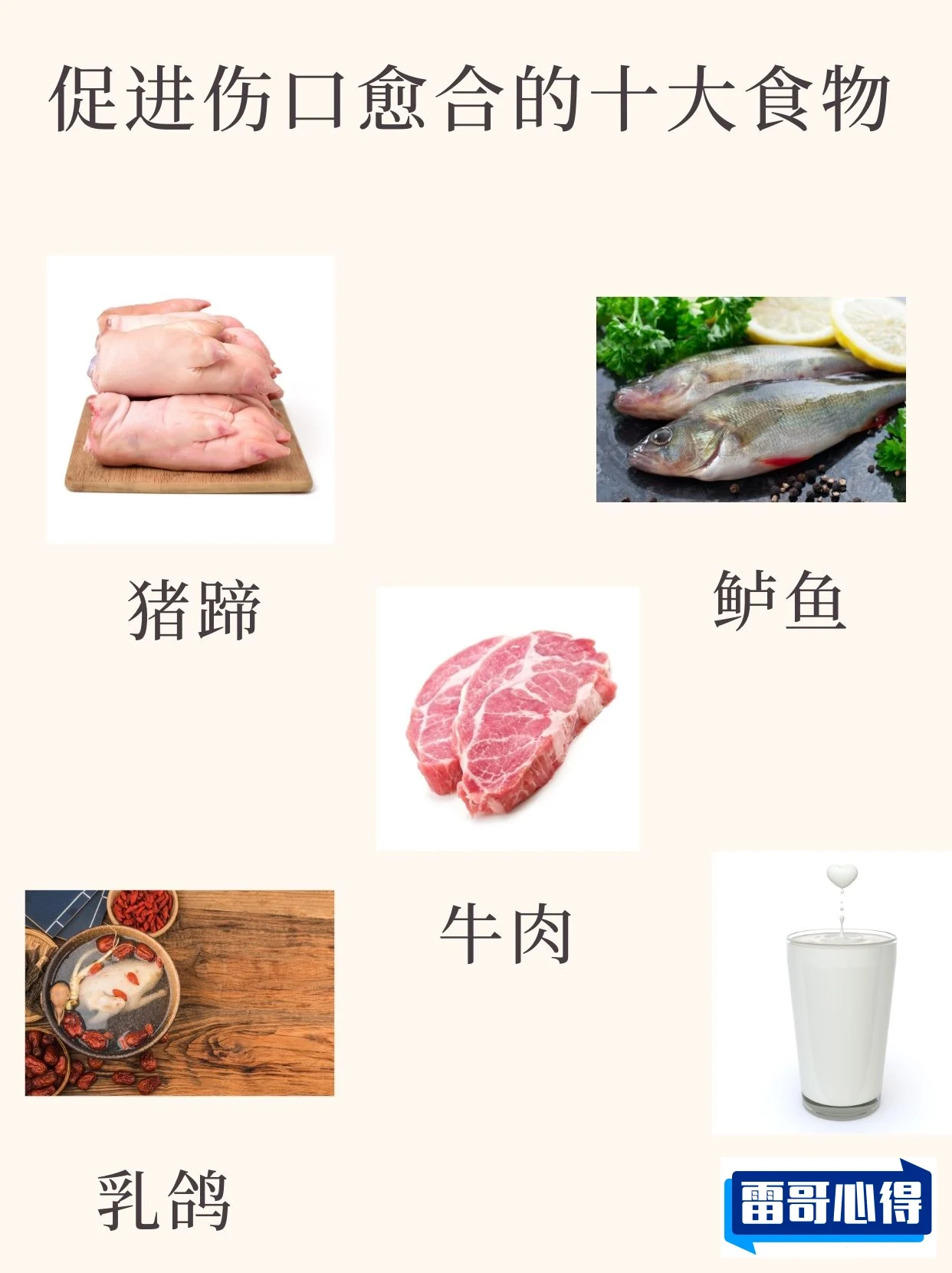 十大促进伤口愈合的食物排行榜2025最新排名前十名榜单出炉